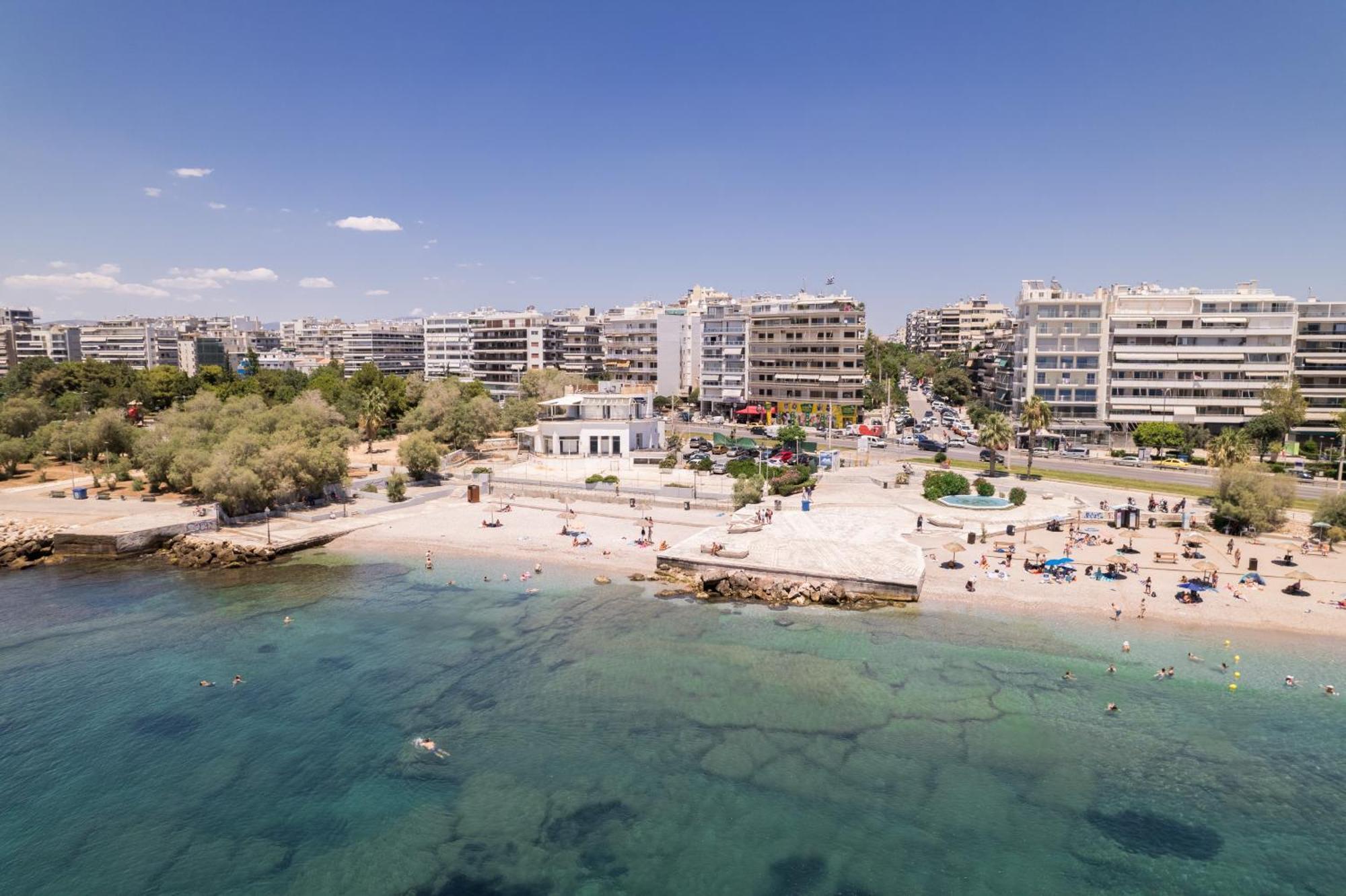 Athens Riviera, Seaview, Beachfront, Lux Apartment On Starbucks Building ภายนอก รูปภาพ