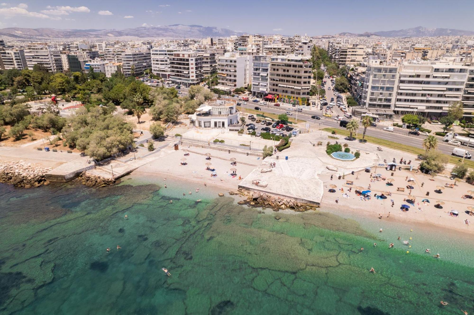 Athens Riviera, Seaview, Beachfront, Lux Apartment On Starbucks Building ภายนอก รูปภาพ