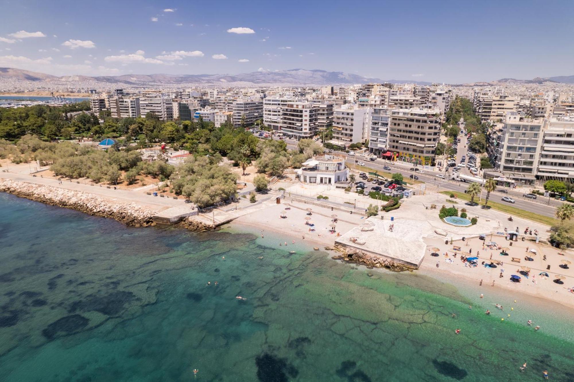 Athens Riviera, Seaview, Beachfront, Lux Apartment On Starbucks Building ภายนอก รูปภาพ