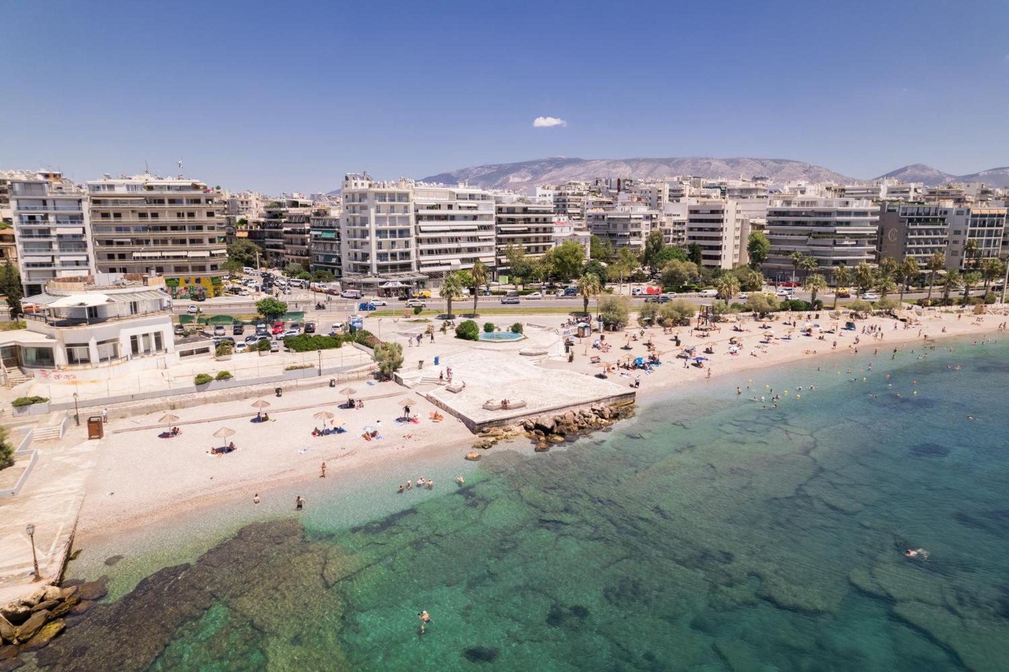 Athens Riviera, Seaview, Beachfront, Lux Apartment On Starbucks Building ภายนอก รูปภาพ